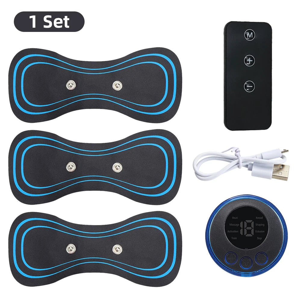 EMS Electric Neck Massager – Cervical Muscle Pain Relief Stimulator