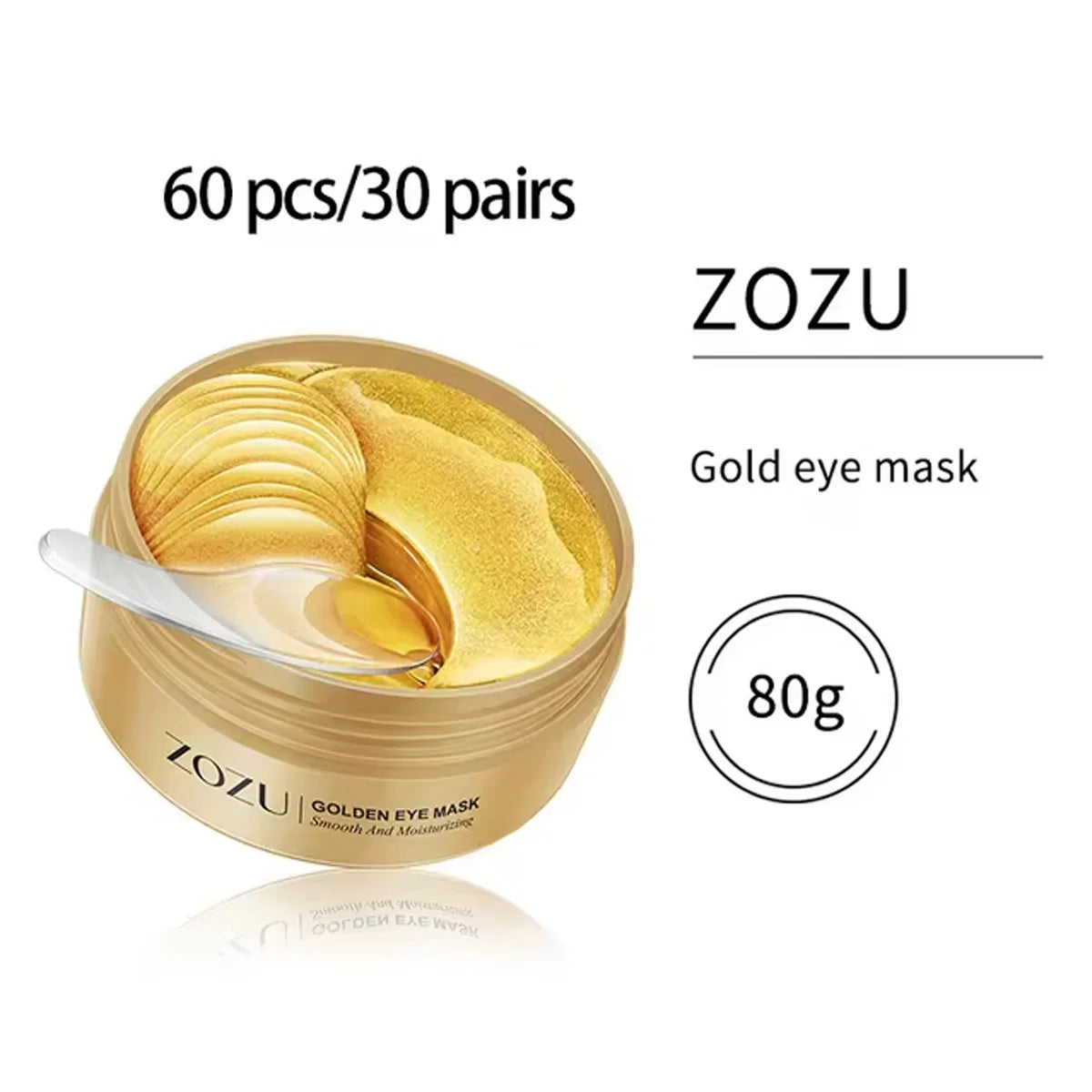 Avocado Gold Eye Mask Patches – Anti-Wrinkle Dark Circle Treatment