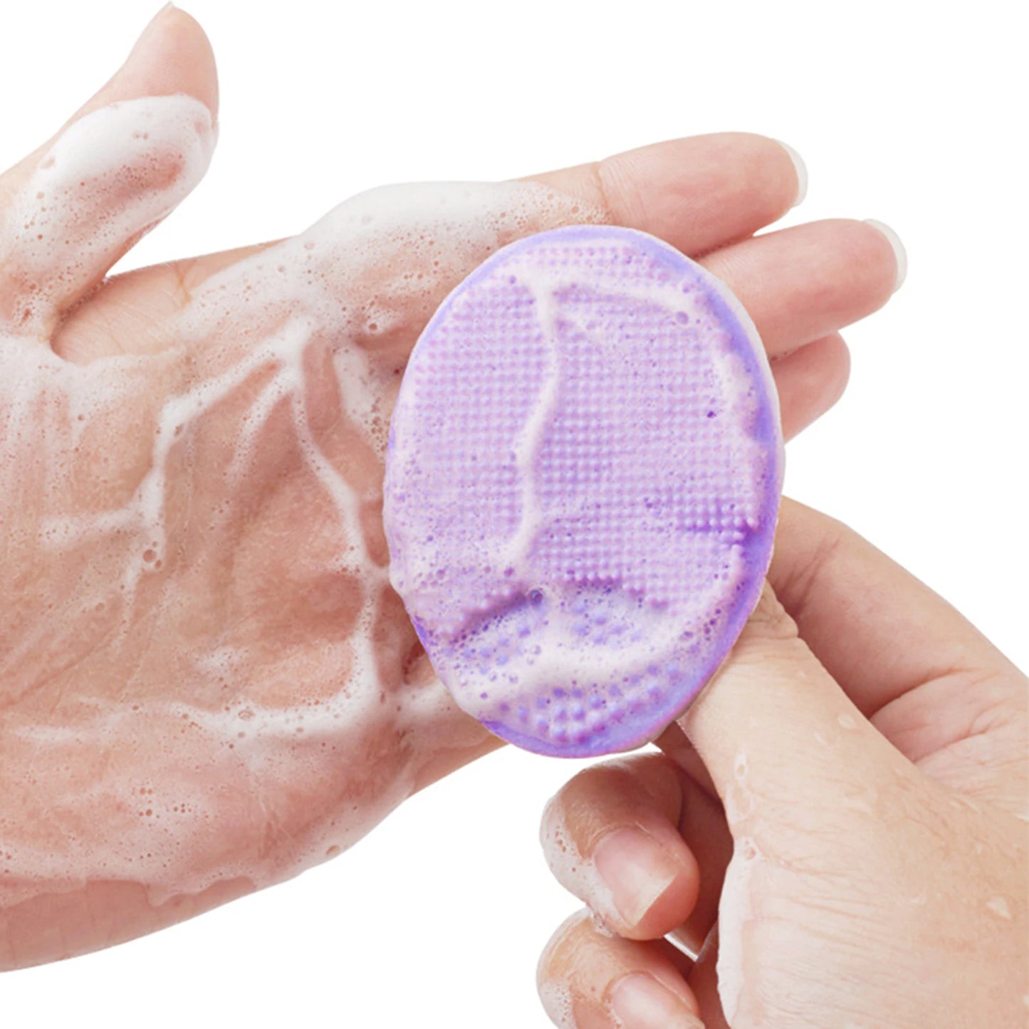Silicone Face Cleansing Brush – Mini Waterproof Pore Cleanser
