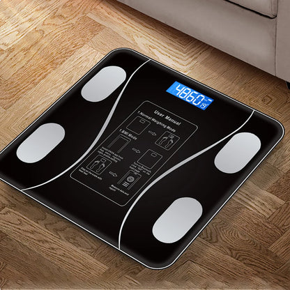 Smart Bluetooth Body Fat Scale – Digital Bathroom Scale with App
