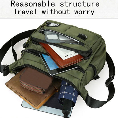 Men's Multi-Pocket Crossbody Bag – Business Shoulder Bag