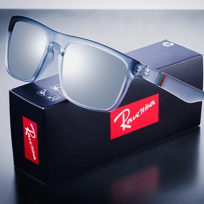 Vintage Square Polarized Sunglasses – Unisex Driving UV400