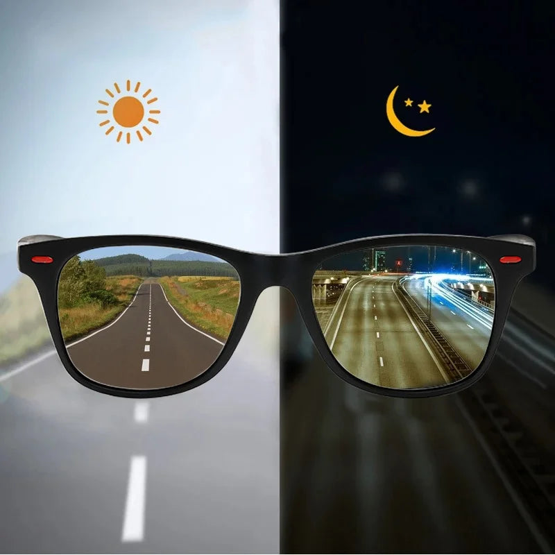 Night Vision Driving Glasses – Polarized Day/Night Sport Sunglasses