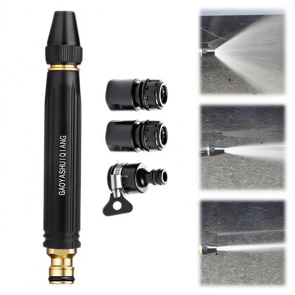 Heavy Duty Adjustable Twist Hose Nozzle Jet Sweeper Nozzle