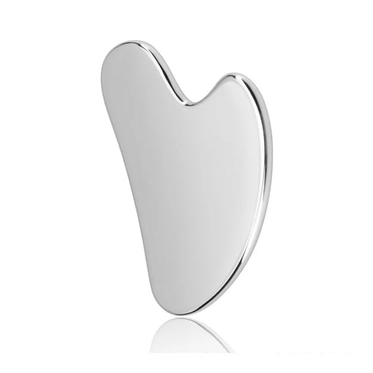 Stainless Steel Gua Sha Scraper – Face & Body Massage Tool