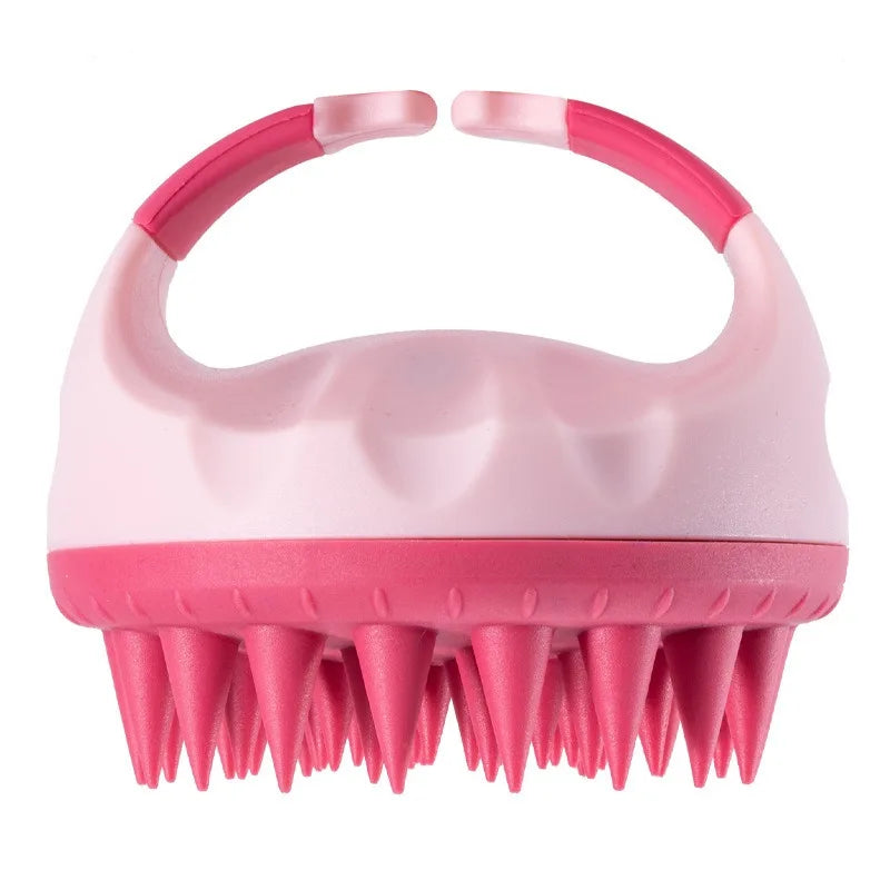 Silicone Scalp Massage Brush – Shampoo Hair Wash Comb