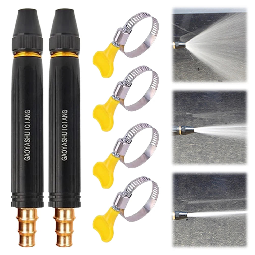 Heavy Duty Adjustable Twist Hose Nozzle Jet Sweeper Nozzle