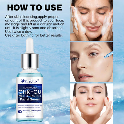 SUYARUN GHK-Cu Copper Peptide Serum – Anti-Aging Firming Moisturizer