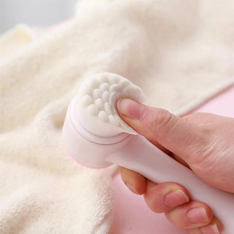 3D Double-Sided Silicone Face Brush – Manual Exfoliator