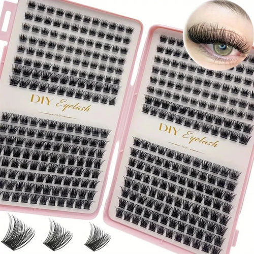 Individual Eyelash Extension Kit – D-Curl Multi-Length Odorless Lashes