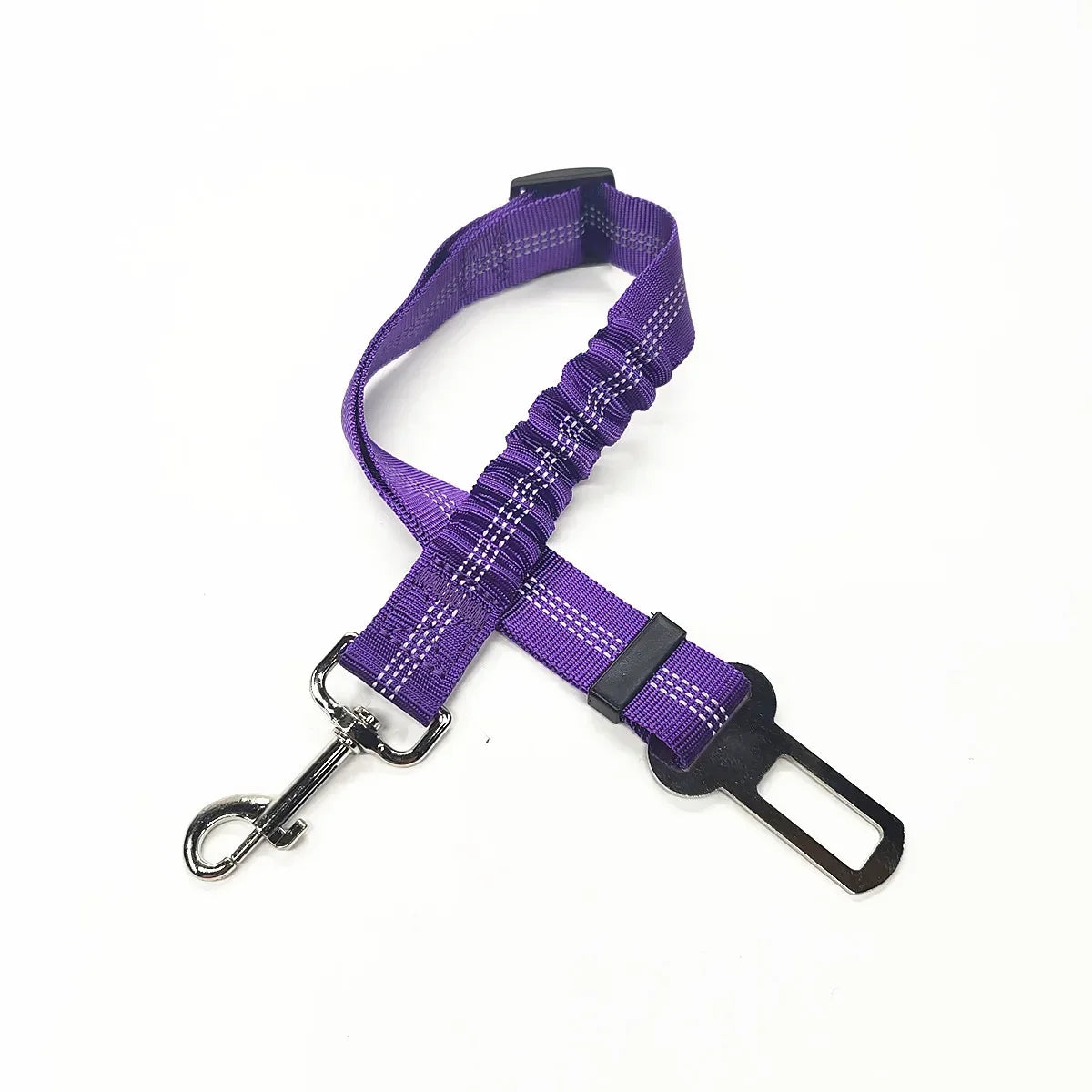 Pet Car Seat Belt – Adjustable Dog & Cat Safety Harness Clip