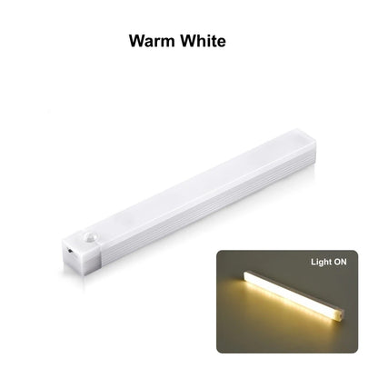 Motion Sensor LED Strip Light – USB Rechargeable Under-Cabinet Lamp