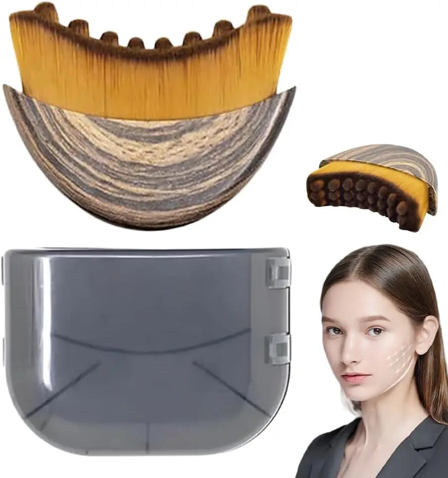 Lymphatic Drainage Face Brush – Contour & Sculpting Massager