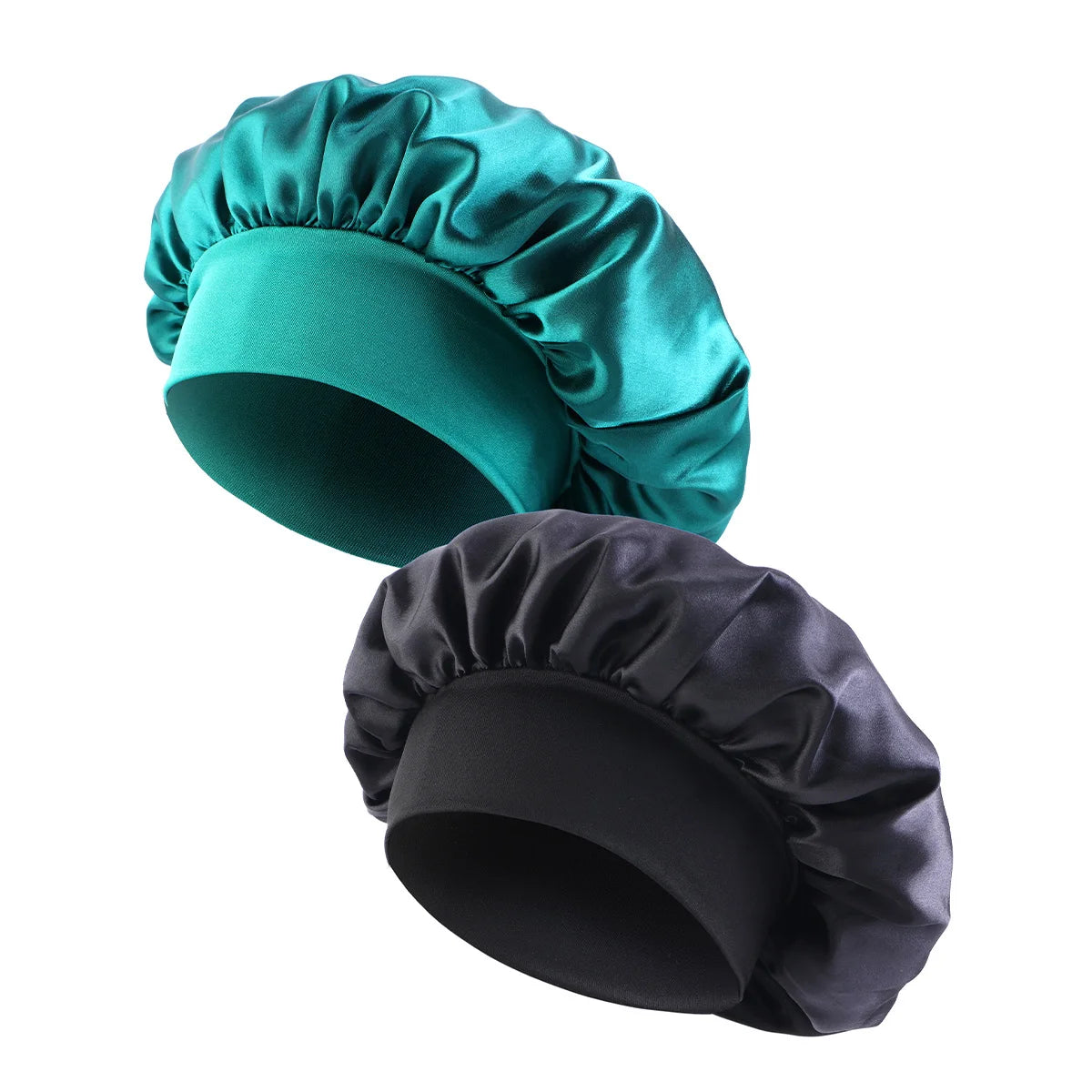 Satin Sleep Bonnet – Silky Hair Wrap Cap with Elastic Band