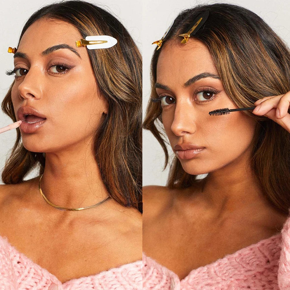 No-Bend Seamless Hair Clips – 10pcs Side Bang Barrettes
