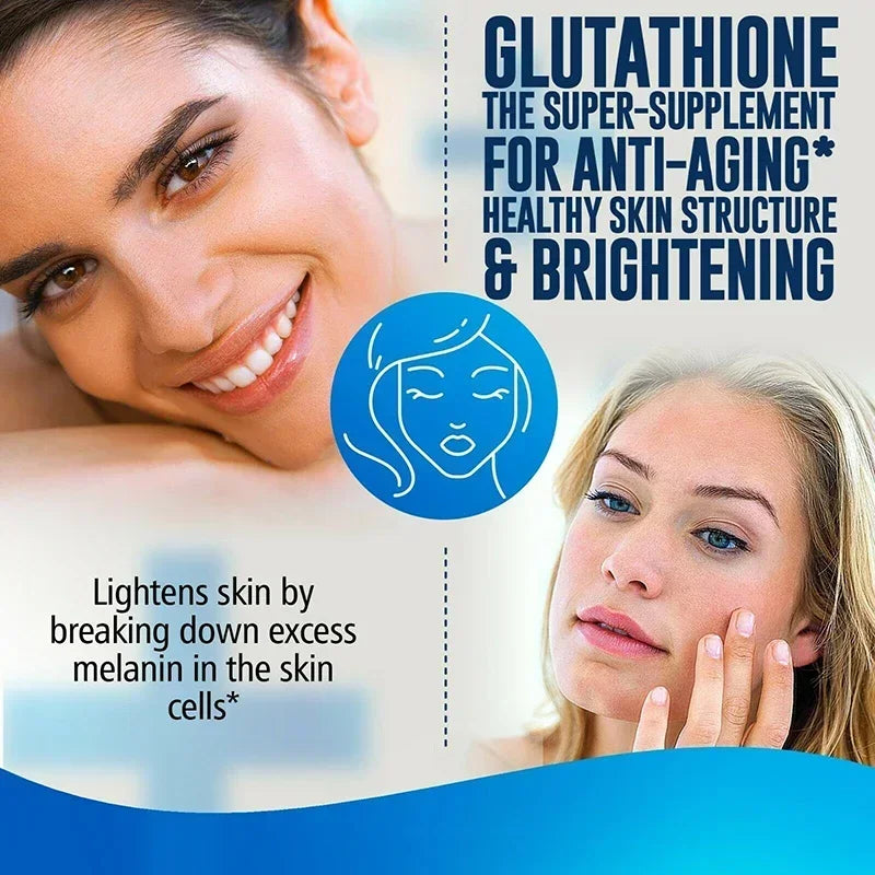 NAC + Glutathione Supplement – Antioxidant Detox, 120 Capsules