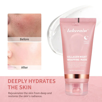 Korean Collagen Peel-Off Mask – Overnight Anti-Wrinkle Lifting