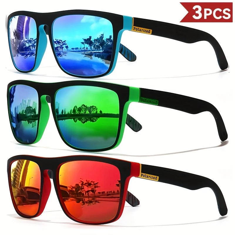 Vintage Square Polarized Sunglasses – Designer Driving UV400