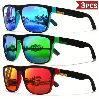 Vintage Square Polarized Sunglasses – Designer Driving UV400