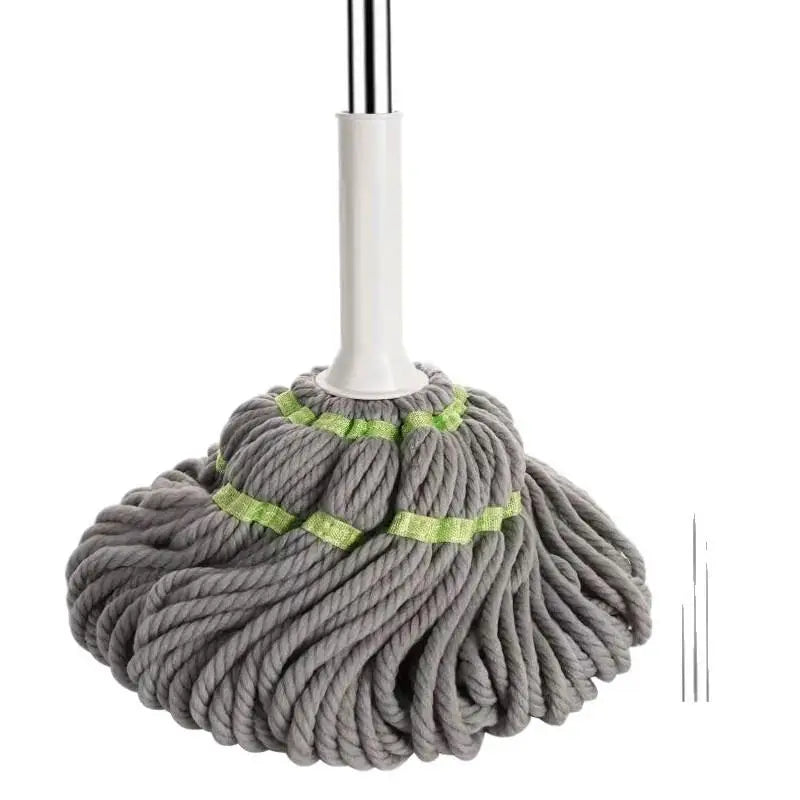 360° Self-Wringing Spin Mop – Hands-Free 2-in-1 Twist Mop