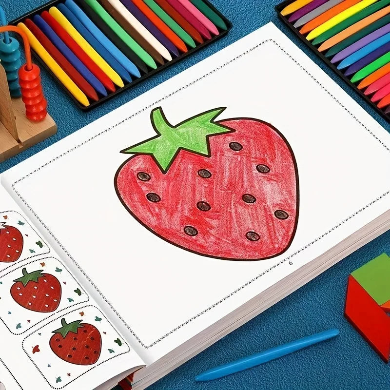 Kids Doodle & Coloring Book – Beginner Drawing Activity Book