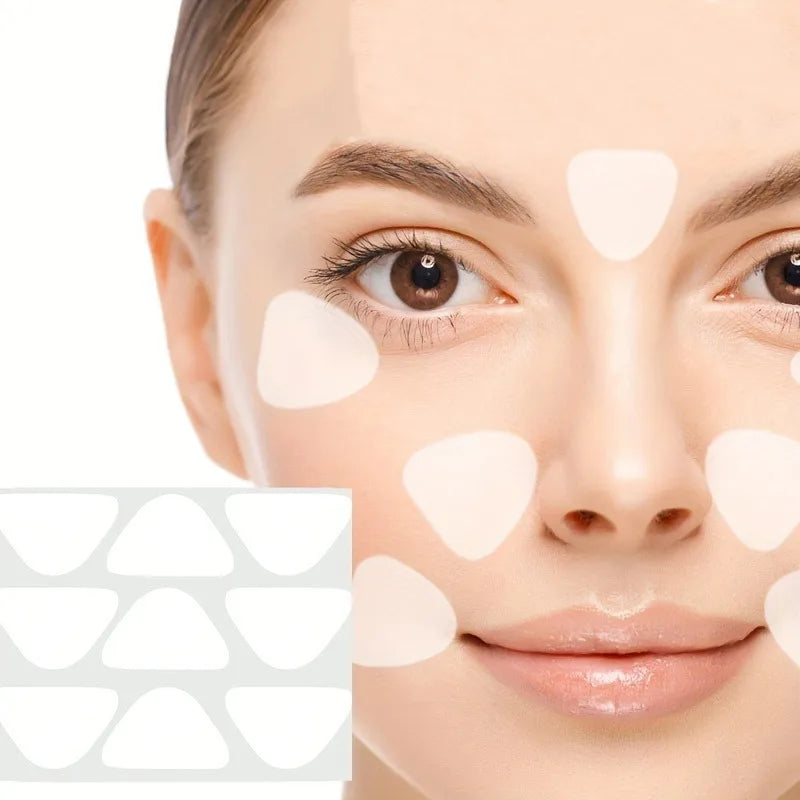 Invisible Nasolabial Fold Patches – Anti-Wrinkle Forehead & Smile Line Stickers