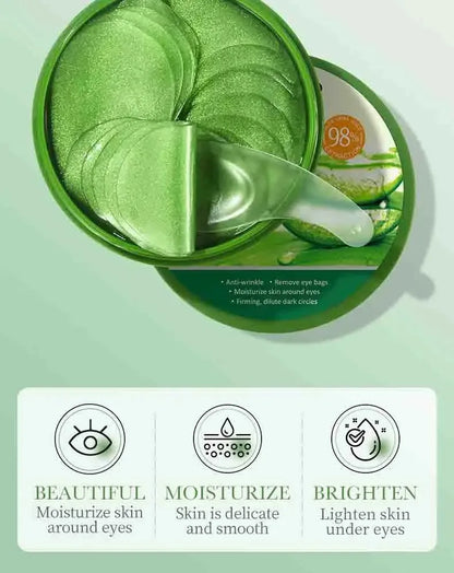 Aloe Vera Collagen Eye Mask – 60pcs Anti-Dark Circle Patches