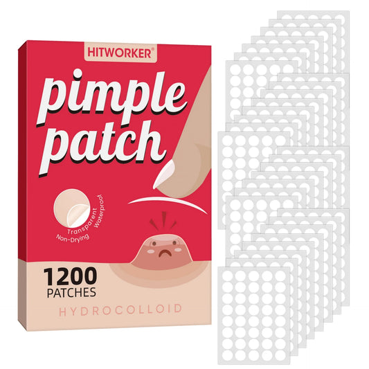 Hydrogel Acne Patches – 1200pcs Set for All Skin Types