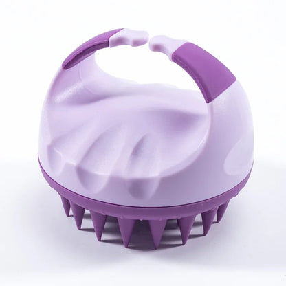Silicone Scalp Massage Brush – Shampoo Hair Wash Comb