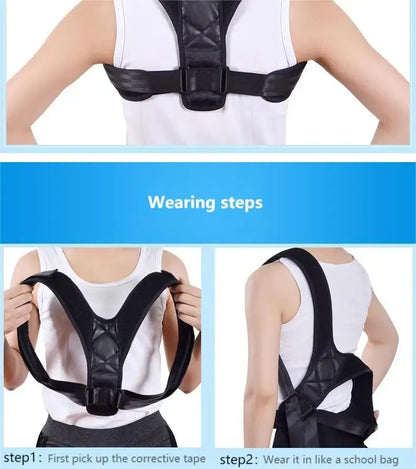Back Posture Corrector Belt – Unisex Hunchback Support Brace