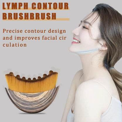 Lymphatic Drainage Face Brush – Contour & Sculpting Massager