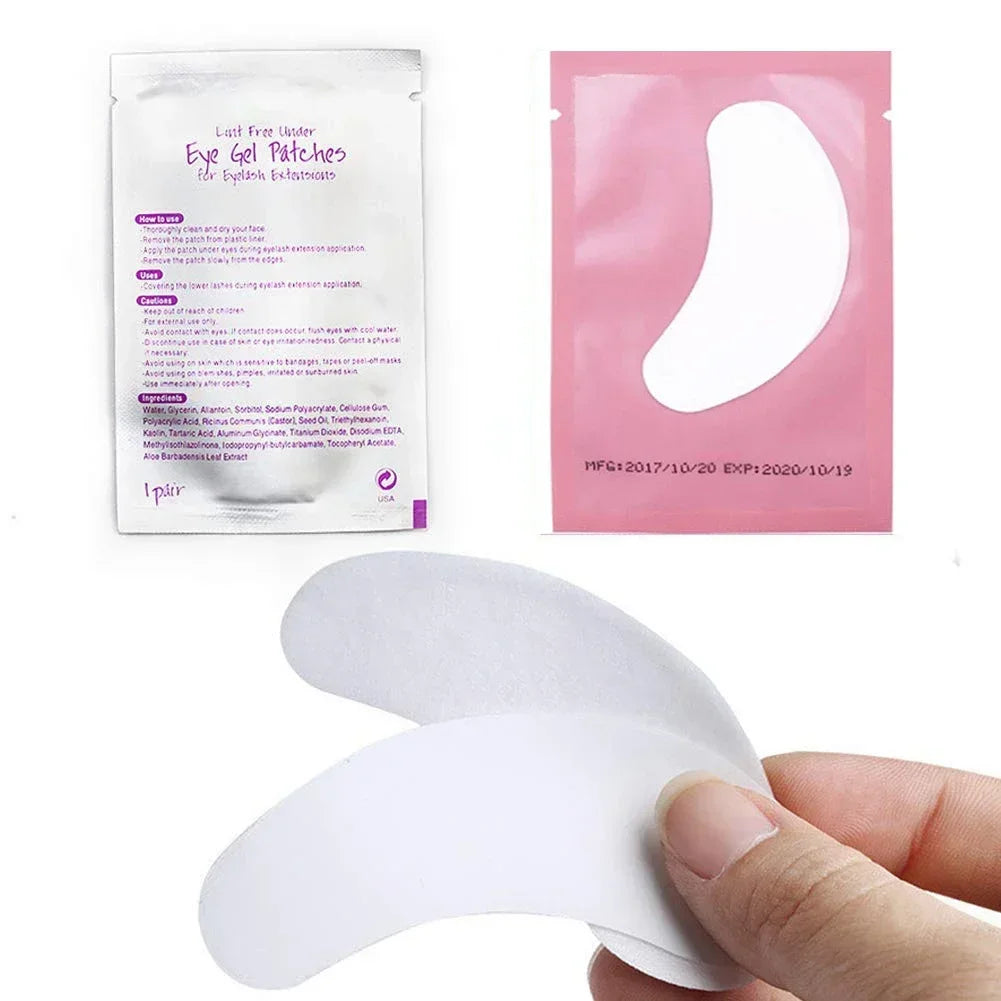 Under-Eye Patches for Eyelash Extensions – 100 Pairs