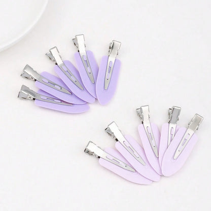 No-Bend Seamless Hair Clips – 10pcs Side Bang Barrettes