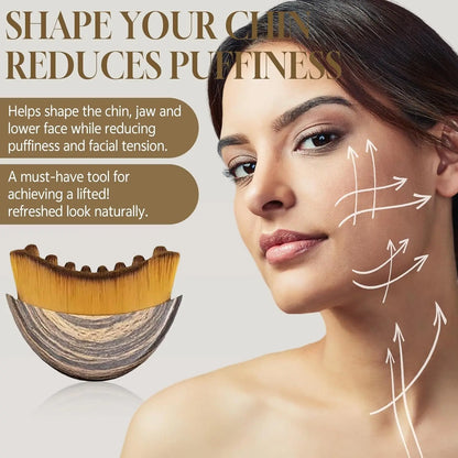 Lymphatic Drainage Face Brush – Contour & Sculpting Massager