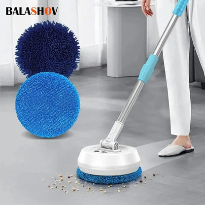 Wireless Electric Spin Mop – 2-in-1 Wet & Dry Floor Cleaner