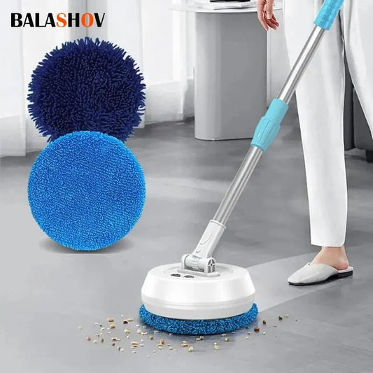 Wireless Electric Spin Mop – 2-in-1 Wet & Dry Floor Cleaner