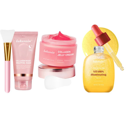 Korean Collagen Peel-Off Mask – Overnight Anti-Wrinkle Lifting
