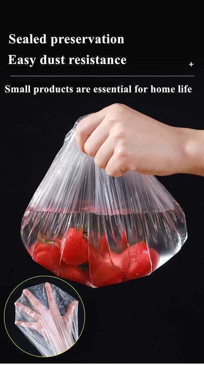Reusable Elastic Bowl Covers – 100pcs Food Wrap Lids