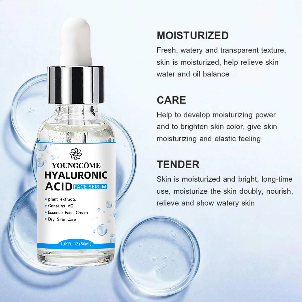 Hyaluronic Acid Facial Essence – Korean Deep Hydrating Serum