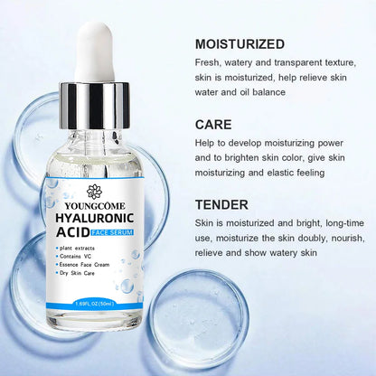 Hyaluronic Acid Facial Essence – Korean Deep Hydrating Serum