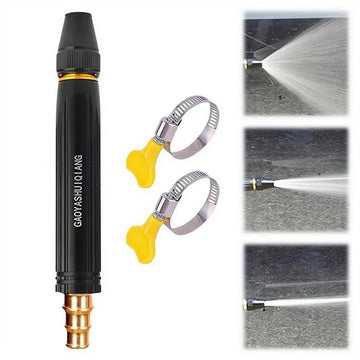 Professional High-Pressure Solid Brass Adjustable Twist Hose Nozzle