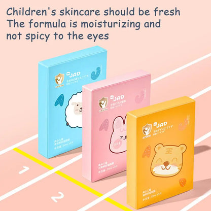 Cartoon Animal Sheet Masks – Kids Moisturizing Spa Face Masks