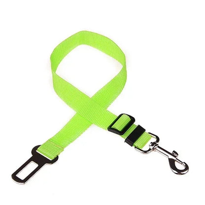 Pet Car Seat Belt – Adjustable Dog & Cat Safety Harness Clip