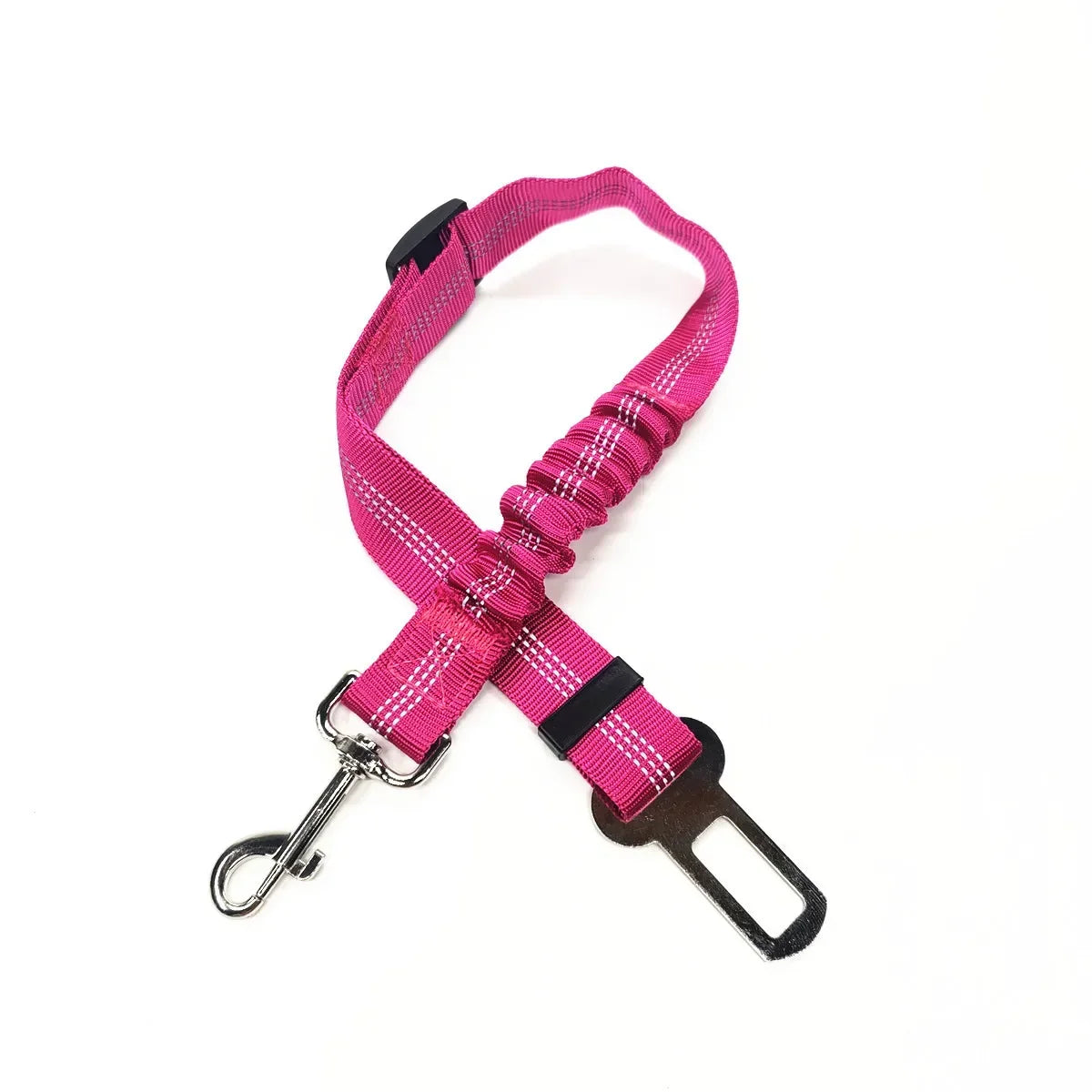 Pet Car Seat Belt – Adjustable Dog & Cat Safety Harness Clip