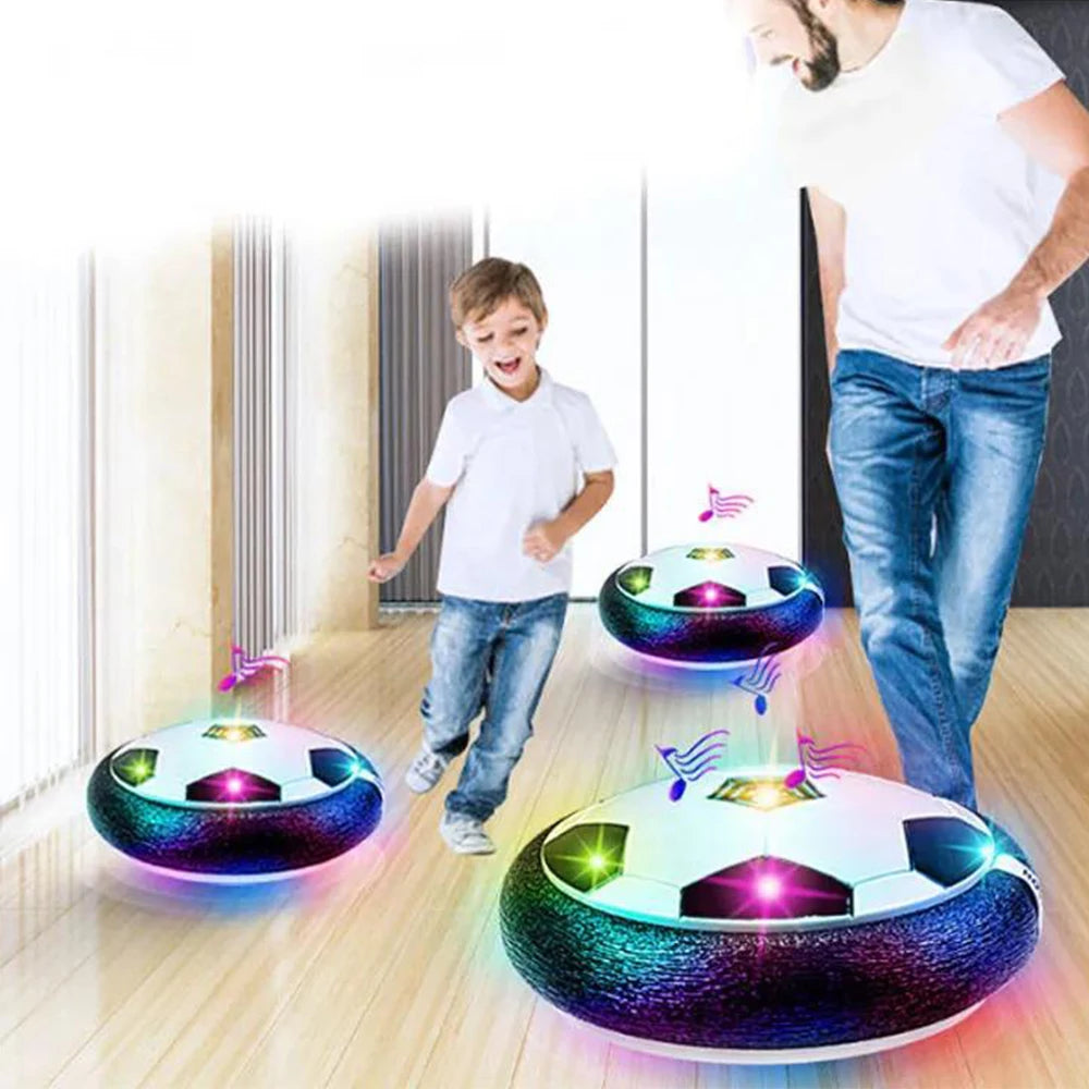 Hover Soccer Ball – LED Floating Football Indoor Toy