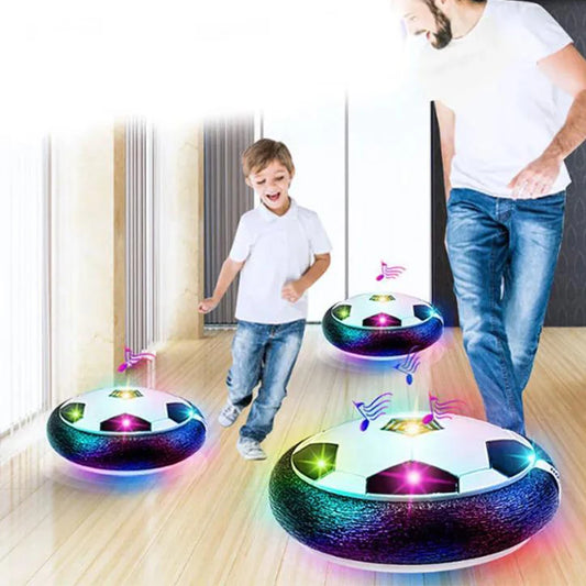 Hover Soccer Ball – LED Floating Football Indoor Toy
