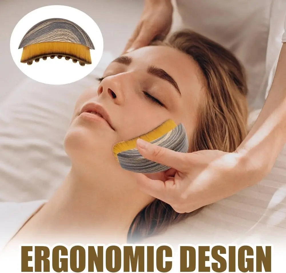 Lymphatic Drainage Face Brush – Contour & Sculpting Massager