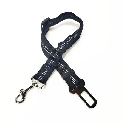 Pet Car Seat Belt – Adjustable Dog & Cat Safety Harness Clip