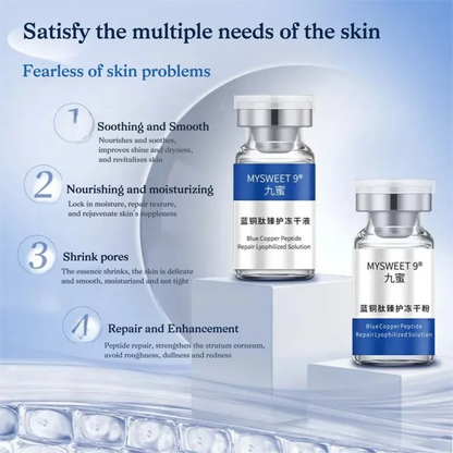 GHK-Cu Copper Peptide Freeze-Dried Powder Kit – Anti-Aging Essence