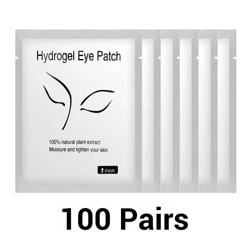 Under-Eye Patches for Eyelash Extensions – 100 Pairs